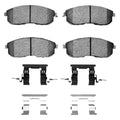 DFC 03-05 Infiniti G35 Front 5000 Advanced Semi Metallic Brake Pads and Hardware Kit