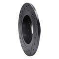 R1 90-93 Mazda Miata Rear Right Drilled & Slotted Black Brake Rotor