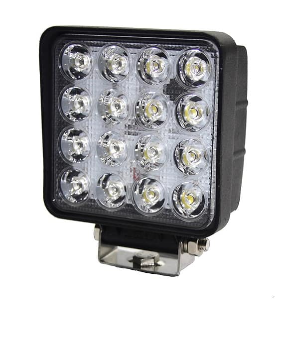 48WATT FLOOD WORK LIGHT 4.25IN SQUARE
