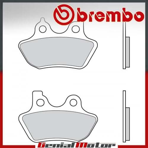 Brembo OE 00-03 Harley Davidson XL R Sportster 883cc Brake Pad - Rear