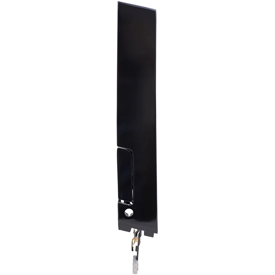 RH OTR DR HDL GLOSS BLK 18 IN. LONG CUTLASS SUPREME CPE (EXC INTL SERIES) 8891;CPE ALL MODELS 9297