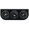 2.0 Dia Triple Gauge Set w/Black Panel