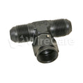 Fragola -8AN T Female Swivel On Side Chrome