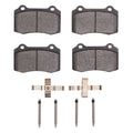 DFC 03-05 Jaguar XJR Rear 5000 Advanced Low Metallic Brake Pads and Hardware Kit