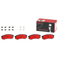 Brembo 10-21 Lexus GX460/03-22 Toyota 4Runner Premium NAO Ceramic OE Equivalent Pad - Rear
