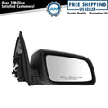 RH DOOR MIRROR PWR W/ COVER SMOOTH BLK G8 0809