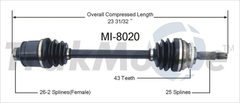 TRAKMOTIVE auto part