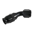 Fragola -10AN Real Street x 60 Degree Hose End Black For PTFE Hose