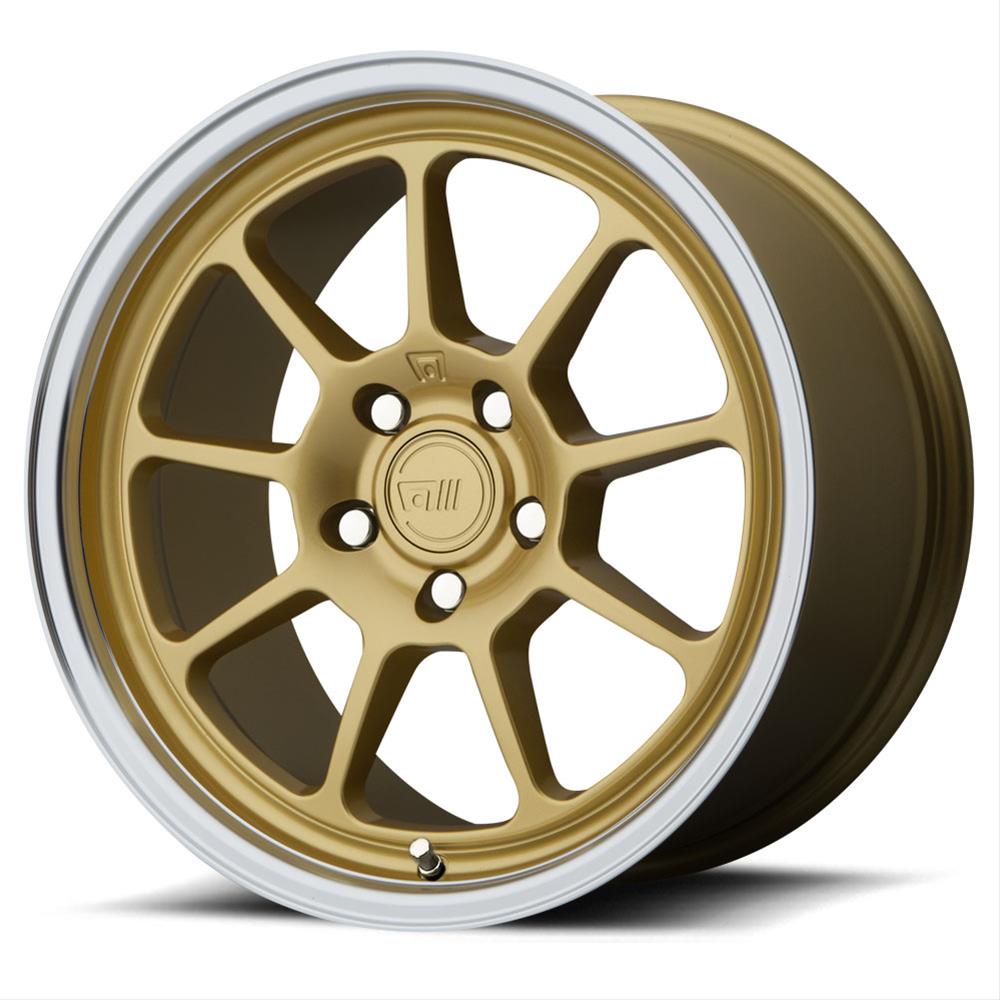 MR135 17X8.5 5X112.00 GOLD CENTER W
