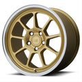 MR135 17X8.5 5X112.00 GOLD CENTER W