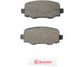 Brembo 15-17 Chrysler 200/14-20 Jeep Cherokee Rear Premium NAO Ceramic OE Equivalent Pad