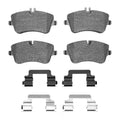 DFC 01-15 Mercedes-Benz SLK200 (Mexico) Front 5000 Advanced Low Metallic Brake Pads and Hardware Kit