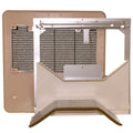 RETURN AIR GRILLE ASSEMBLY DUCTED SHELL WHITE