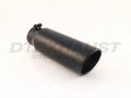 ~(5 lbs. 19X7X7)~ High heat resistant 6 in 18 in rolled angle bolt-on i.d. 5 in glossy black coated (Single box)