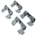 Posi-Quiet Extended Wear 04-07 Mazda RX-8 Rear Brake Pads