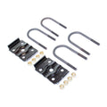 UBOLTS TIE PLATES & NUTS FOR ONE 2.38IN DIAMETER AXLE