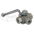 VALVE,BALL 3 WAY,3/8IN 5800 PSI