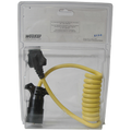 7WAY FLAT PIN TO 5 WAY FLAT 4FT COILED ADAPTER