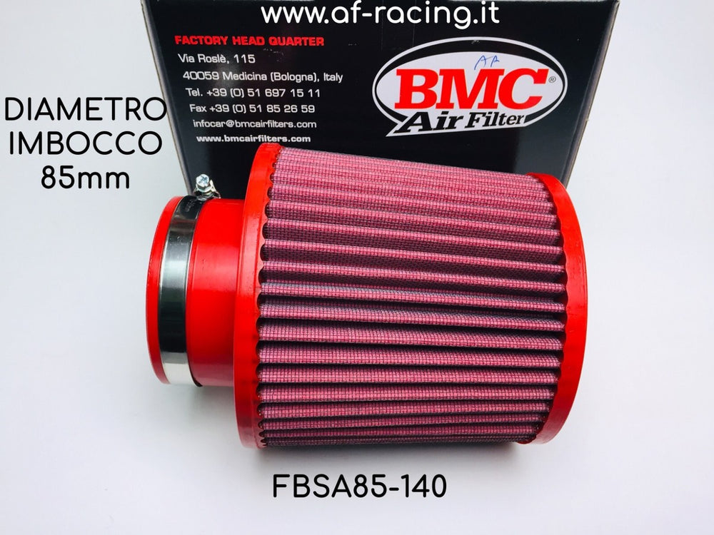 BMC Single Air Universal Conical Filter - 85mm Inlet / 140mm H