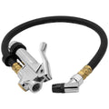 ~(0.6 lbs. 11X5X1)~ INFLATOR ASSEMBLY TIRE PRESS INCL 46CM HOSE WITH BULLET FOOT AIR CHUCK