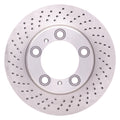DFC 05-08 Porsche Cayman Left Front Drilled Brake Rotor
