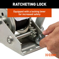 HAND CRANK WINCH WITH 20' STRAP (1,