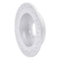 DFC 88-01 Acura Integra Rear Right Drilled & Slotted Geoperformance Rotor