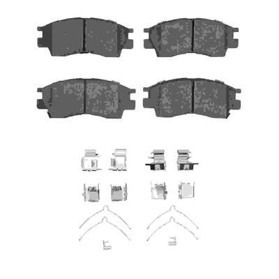R1 95-03 Toyota Celica Front Optimum OE Brake Pads & Hardware Kit