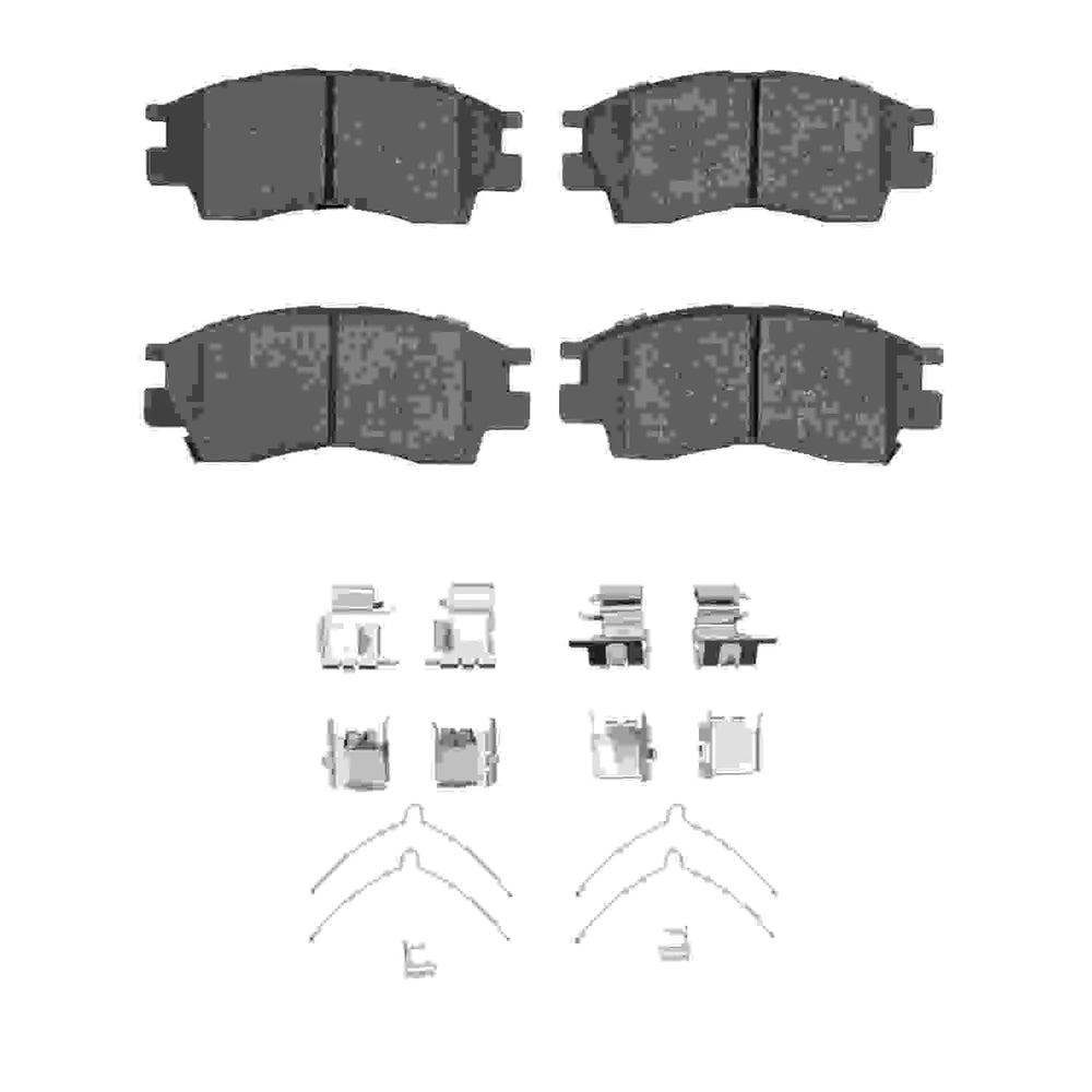 R1 95-03 Toyota Celica Front Optimum OE Brake Pads & Hardware Kit