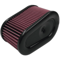 Air Filter For Intake Kits 75-5086,75-5088,75-5089 Oiled Cotton Cleanable Red S&B