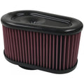 Air Filter For Intake Kits 75-5086,75-5088,75-5089 Oiled Cotton Cleanable Red S&B