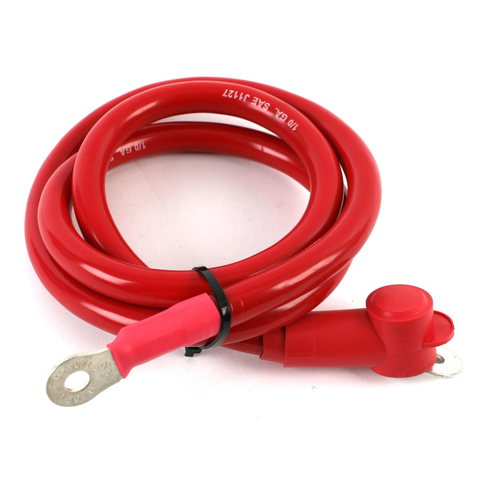 ALT CHARGE WIRE 0G 4 FT 5/16 & 1/4 EYELET