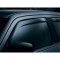 WeatherTech 15+ BMW X4 Front Side Window Deflectors - Dark Smoke