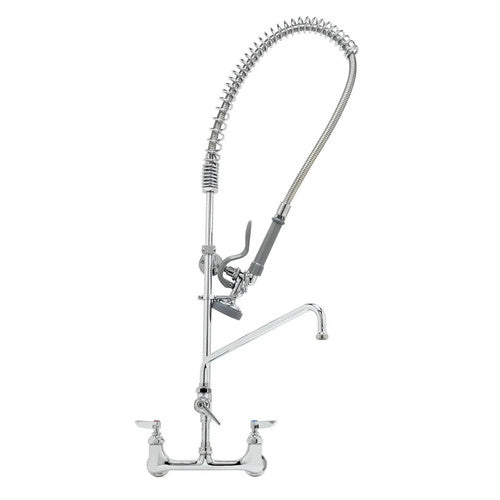 UTOPIA 4IN BAR ARC LAVATORY FAUCET BRUSH NICKEL W/SLEEK LEVER HANDLES