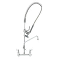 UTOPIA 4IN BAR ARC LAVATORY FAUCET BRUSH NICKEL W/SLEEK LEVER HANDLES