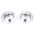 Power Stop 98-01 Audi A6 Quattro Rear Evolution Drilled & Slotted Rotors - Pair