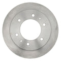 Brake Rotor: Various Makes and Models; Outside Diameter 11.25"; 6 Bolt Holes; Solid