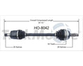 NEW CV AXLE