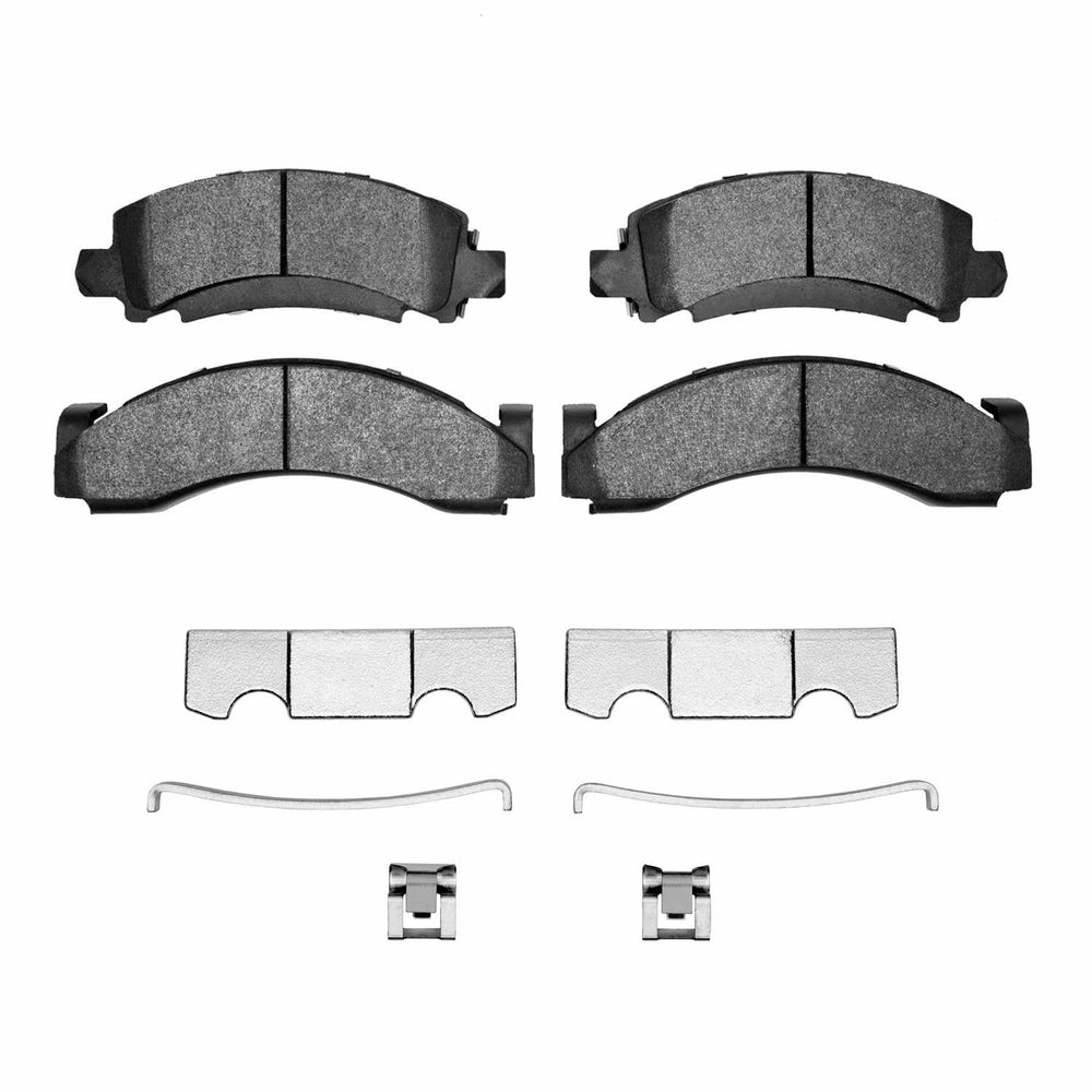 R1 1971-2005 Chevrolet C30 Pickup Front/Rear R1 Semi Met Pads & Hardware Kit