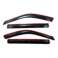 TFX INCHANNEL WNDW VENTS SMOKE 4PC