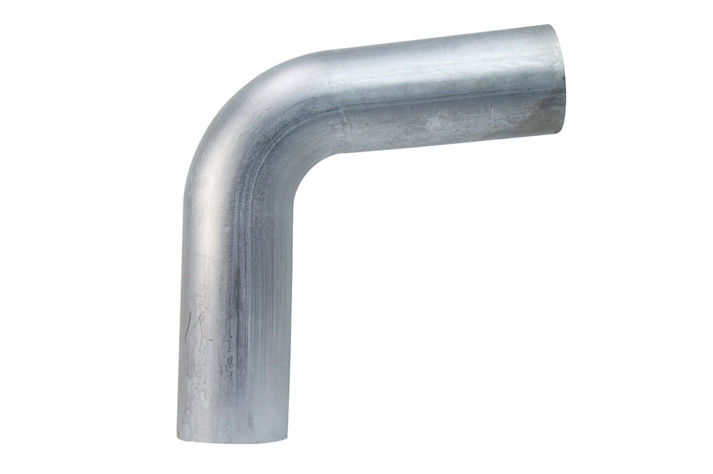 HPS Performance 3.25 OD 80 Degree Bend 6061 Aluminum Elbow Pipe 16 Gauge w/ 3 1/2 CLR