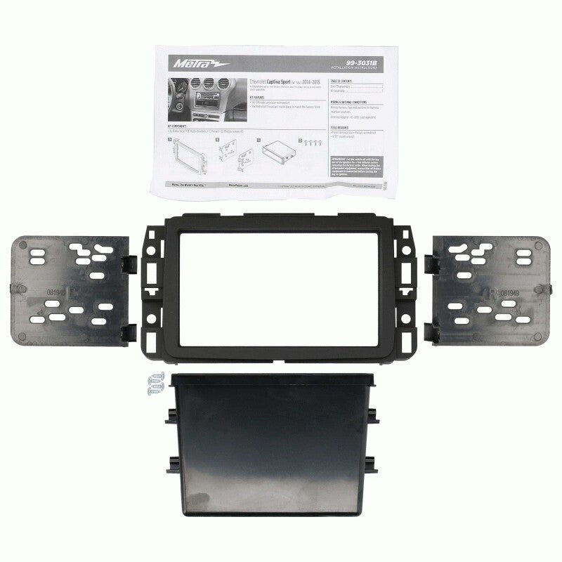 14-15 CHEVROLET CAPTIVA SPORT DASH KIT- (WITH NAV)