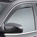 WeatherTech 14+ Jeep Cherokee Front Side Window Deflectors - Dark Smoke