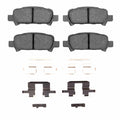 DFC 98-06 Subaru Forester Rear Active Performance Pads and Hardware Kit
