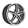 MR137 17X8.5 5X112 HYPER SLVR 45MM