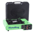 PORTABLE BUTANE & PROPANE GAS STOVE WITH SINGLE BURNER