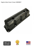 Black Valve Cover for Jeep 83-92 CJ, YJ, XJ, MJ w/ AMC 2.5L Engine w/ Carburetor Crown Automotive