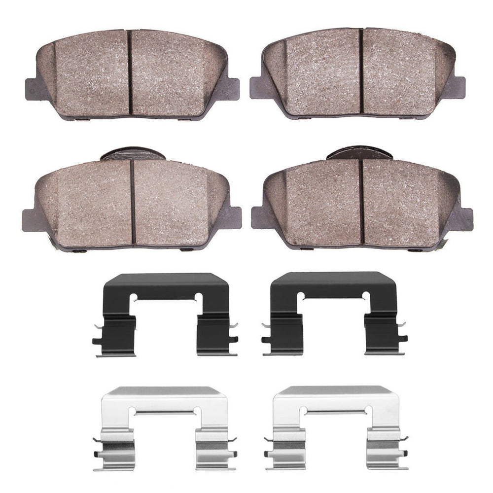 R1 2013-2015 Hyundai Veloster Front R1 Optimum OE Pads & Hardware Kit