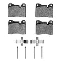 DFC 76-86 BMW 630CSi Front 5000 Advanced Low Metallic Brake Pads and Hardware Kit