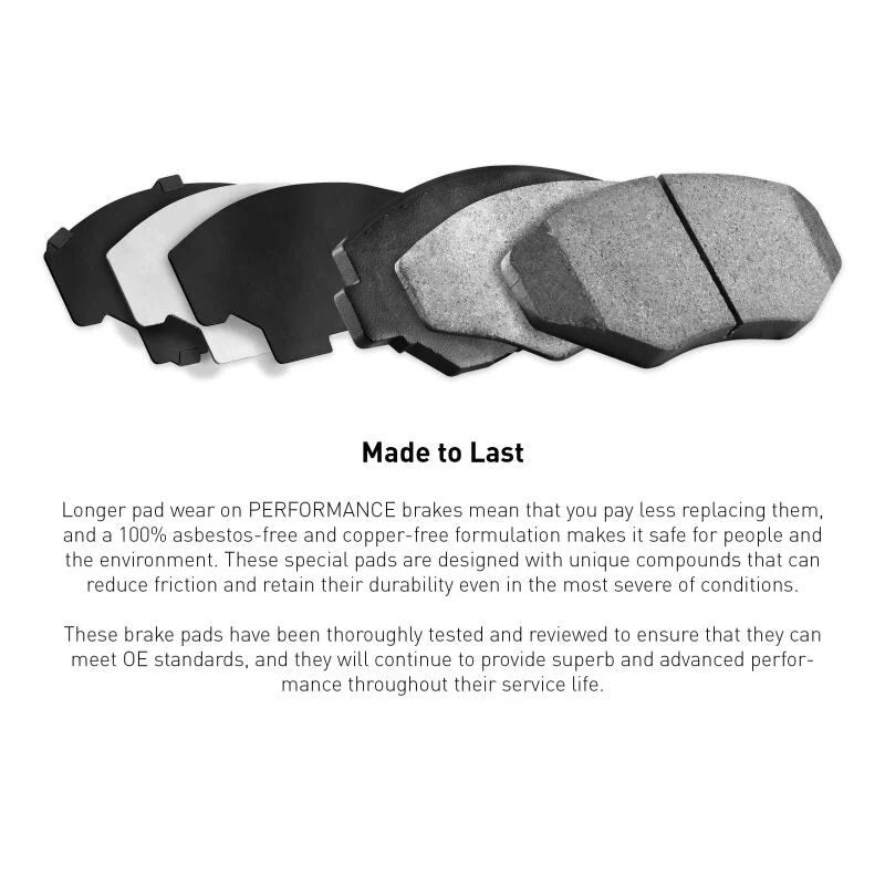 R1 84-89 Porsche 911 Front Performance Sport Pads